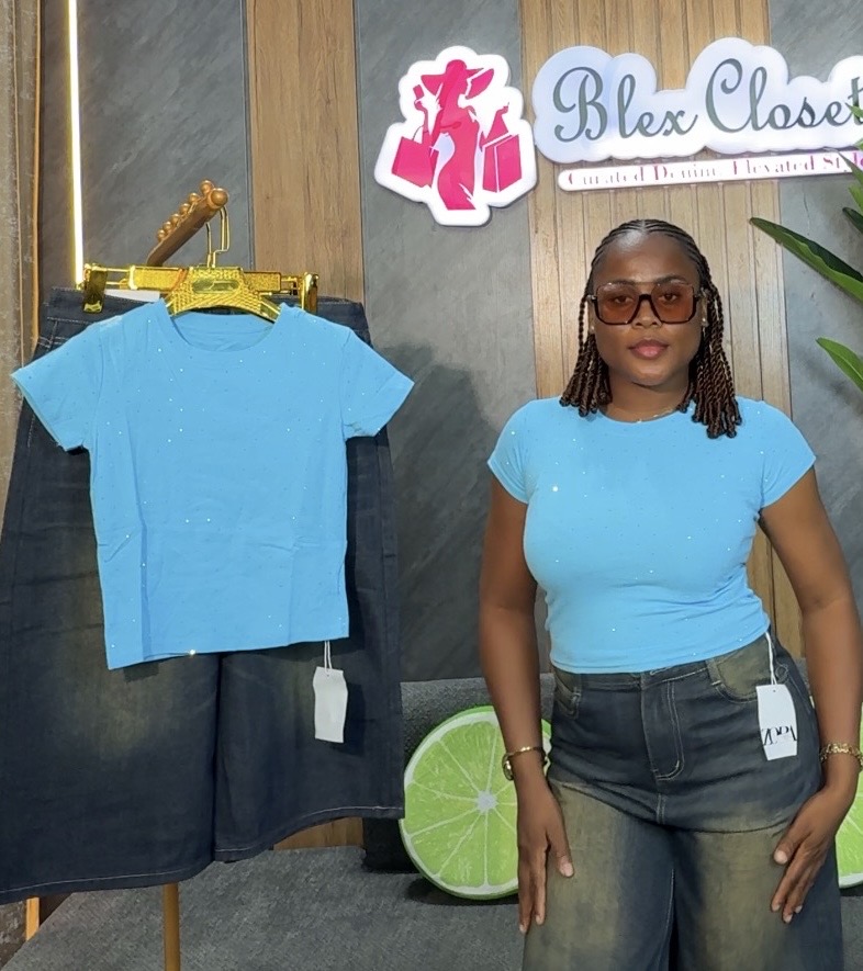 Stretchy stone basic top