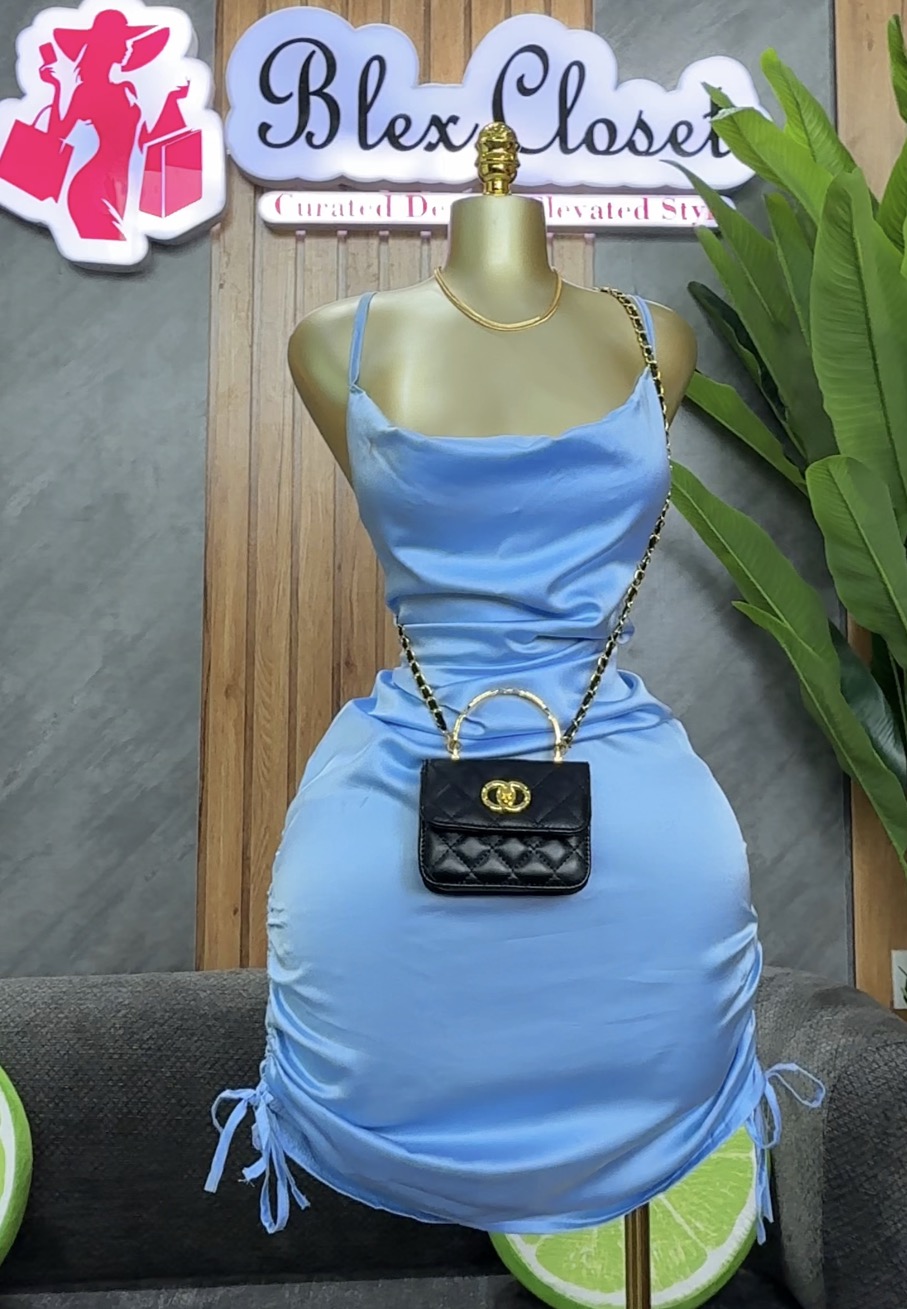 Non stretchy silk gown 